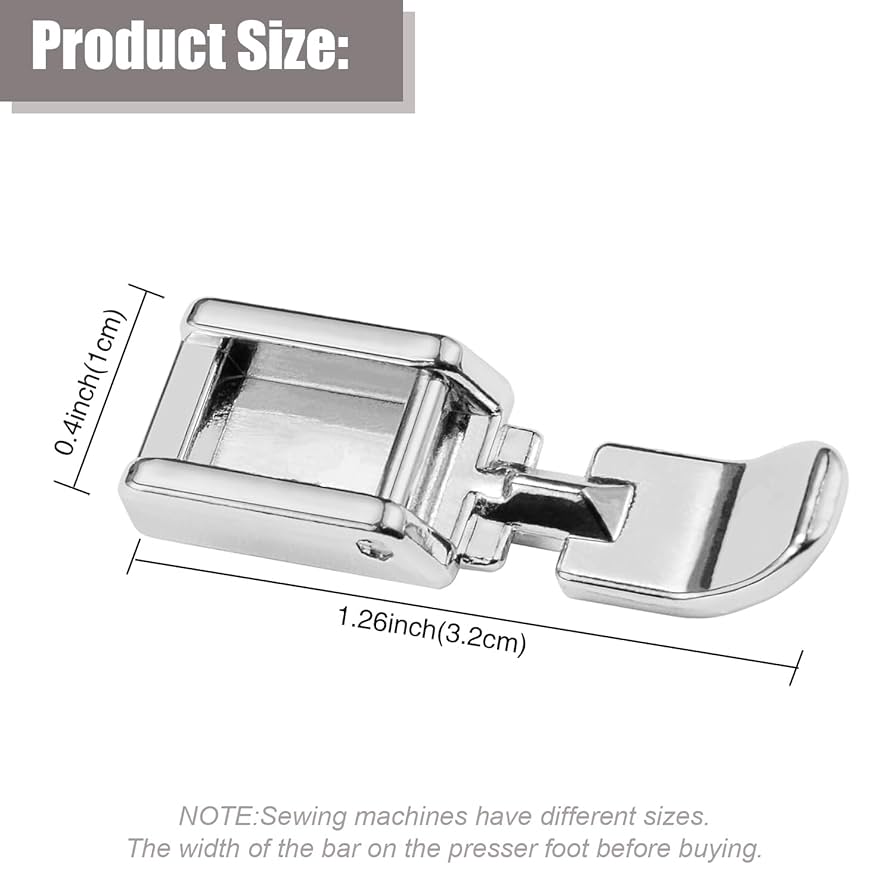 vickyページ TISEKER Zipper Foot and Invisible Zipper Foot for All Low